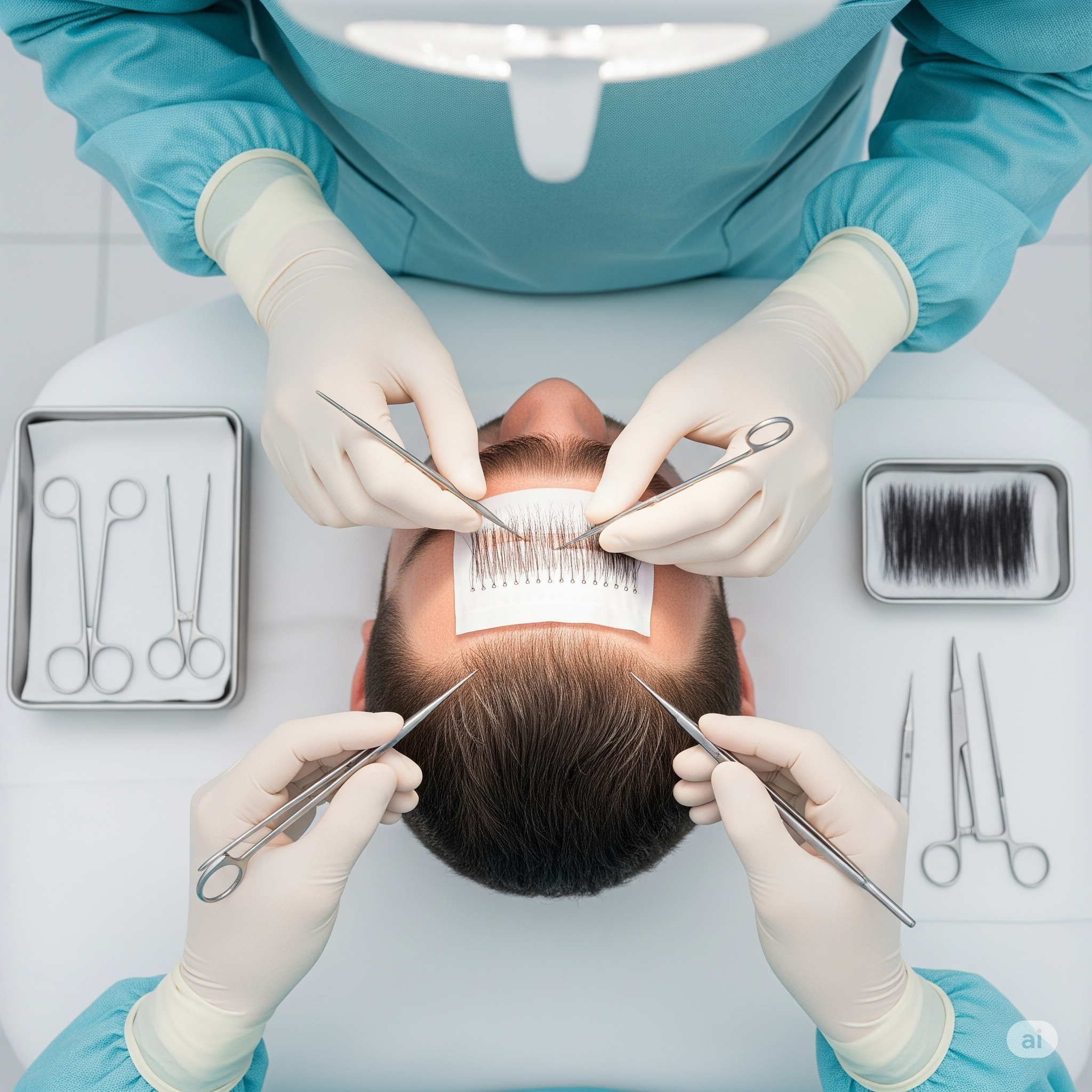 هیر کلینیک خدمات تخصصی کاشت مو و ابرو با تخفیف ویژه در تهران اکباتان